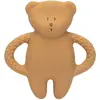 Image de Ourson De Dentition En Caoutchouc Naturel Blanc Polaire Cappuccino