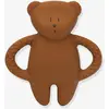 Image de Ourson de dentition en caoutchouc naturel marron