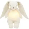 Image de Peluche Veilleuse Lapin Nature Bio Blanc Polaire 2.0 Blanc