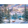 Image de Montagne de Noël 1000 Pièces Castorland