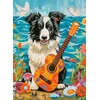 Image de Chien, Guitare et Mer 100 Pièces Castorland