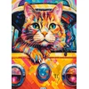 Image de Chat Voyageur 100 Pièces Castorland