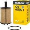 Image de FILTRON OE 650/1 Filtre à huile Cartouche filtrante
