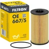 Image de FILTRON OE 667/5 Filtre à huile Cartouche filtrante