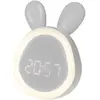Image de Réveil Lapin Rose Blanc