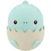 Image de Veilleuse Rechargeable Bébé Dinosaure Bleu Vert D'eau, Blanc