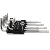 Image de VOREL 56478 Ensemble de tournevis coudés Nbre/outils: 9, Acier chrome-vanadium, Ouverture de la clé: T50