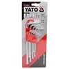 Image de YATO YT-0511 Ensemble de tournevis coudés Nbre/outils: 9, Acier chrome-vanadium, Ouverture de la clé: T10-T50