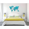 Image de Puzzle en Bois - Carte du Monde XXL (Cyan) 110 Pièces Wooden.City