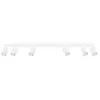 Image de Plafonnier Sollux Lighting Karbon 6L Blanc 117x6,5x16,5 cm SL.1547