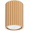 Image de Plafonnier Sollux Lighting Karbon 10 Doré 6,5x6,5x10 cm SL.1549