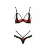 Image de Ensemble 2 Pièces Femmina Devil Collection Rouge & Noir