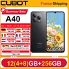 Image de Cubot A40 Smartphone Android 15 12 GB(4 + 8 )+ 256 GB 6,88'' 120Hz 5100 mAh NFC/GPS Reconnaissance Faciale 4G Telephone Portable IPS