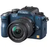 Image de Lumix DMC-G1 - Bleu + Panasonic Lumix G Vario 14-42mm f/3.5-5.6 ASPH Mega OIS f/3.5-5.6 en occasion ou reconditionné