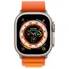 Image de Apple Watch Ultra 2 (2023) GPS + Cellular 49 mm - Titane Titane naturel - Boucle Alpine Orange en occasion ou reconditionné