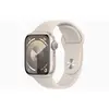 Image de Apple Watch Series 9 (2023) GPS 41 mm - Aluminium Lumière stellaire - Bracelet sport Lumière stellaire en occasion ou reconditionné