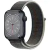 Image de Apple Watch Series 8 (2022) GPS 45 mm - Aluminium Minuit - Boucle sport Noir en occasion ou reconditionné