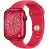 Image de Apple Watch Series 9 (2023) GPS + Cellular 45 mm - Aluminium Rouge - Bracelet sport Rouge en occasion ou reconditionné