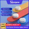 Image de SONOFF Commutateur sans fil intelligent Zigbee SNZB-01P 1-10 pièces scène intelligente via eWeLink contrôle bidirectionnel avec TX ultime NSPanel Pro Switch