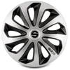 Image de SPARCO SPC1673SVBK Enjoliveurs 16Pouces, argent