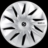 Image de SPARCO SPC1690SV Enjoliveurs argent, 16Pouces