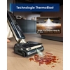 Image de Aspirateur vapeur et sec Tineco Floor One S9 Master, racloir sans traces, technologie Thermoblast, nettoyage à l'eau chaude, corps ultra-fin de 9,9 cm, 23 Kpa, autonettoyage Flashdry, 150 °