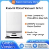 Image de Version mondiale Xiaomi Robot Vacuum 5 Pro (X20 + mise à niveau) AI trois appareils d'identification 200 types de reconnaissance d'obstacles Raise et abaisser LDS et nettoyer en profondeur, vidéo HD,