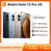 Image de Xiaomi Redmi Note 15 Pro 4G Version UE 8GB 256GB MTk Helio G200 Ultra, Écran AMOLED 6.77" Pouces, 120Hz, 200MP, 6500mAh, IP65, NFC, Sans Chargeur