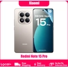 Image de Xiaomi Redmi Note 15 Pro 4G 8GB 256GB 12GB 512GB Écran AMOLED 6,77 pouces MTK Helio G200-Ultra Appareil photo 200MP Batterie 6500mAh