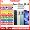 Image de Version globale du smartphone Xiaomi Redmi Note 15 4G, écran 6,77 pouces FHD, charge turbo 33W, batterie 6000 mAh, appareil photo principal 108 MP, IP64, Bluetooth 5.3, NFC