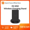 Image de [Officiel] Mi 20W Wireless Charging Stand | Charge rapide universelle, 20W max, Charge à travers la coque du télephone, Design vertical, Une nouvelle expérience de charge sans fil