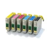 Image de Pack compatible EPSON T080, 6 cartouches
