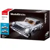 Image de Model Bricks - Voiture Agent Secret Gris