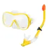 Image de Set De Masque Et Tuba Pour Enfant De 8 Ans Et + Jaune