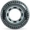 Image de Bouée pneu avec poignées pour enfant Intex Noir 114 cm 56268NP