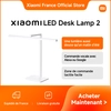 Image de [Officiel] Xiaomi LED Desk Lamp 2 | Une lumière aussi douce qu'un matin d'été, longue zone lumineuse, affichage agréable, commandes tactiles pour régler facilement la luminosité et la température de
