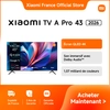 Image de [Officiel] Xiaomi TV A Pro 43 2026 | Écran QLED 4K, Son immersif avec Dolby Audio , DTS:X, DTS Virtual:X, Compatible HDR10+ ,1,07 milliard de couleurs, DCI-P3 94 %