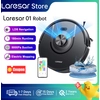 Image de Laresar Mars01 Robot aspirateur laveur, navigation LDS LiDAR, aspiration 5000Pa, cartographie intelligente, lavage des sols, nettoyage des tapis et poils d’animaux