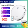 Image de Aspirateur robot Laresar L10 SoF LiDAR avec fonction serpillière, 6500Pa, 150min, sans fil, contrôle par application, nettoyage intelligent des sols et tapis avec LDS