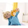 Image de Petit Hélicoptère En Bois Orange