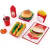 Image de Set Fast-food Jouet De Cuisine Multicolore Multicolore