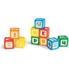 Image de Blocs À Empiler En Silicone Et Bois Multicolore