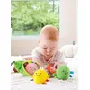 Image de Hochet 3 petits pois multicolore