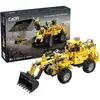 Image de Camion Chargeur 2 En 1 693 Pièces Jaune