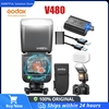 Image de Flash Godox Ving V480 C/S/N/F/O TTL pour appareil photo Sony, Canon, Nikon, FUJIFILM, équivalent aux V860III, TT520III, V1PRO