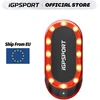 Image de IBPSPORT SRmini Radar feu arrière intelligent feu arrière de vélo avertissement de frein IPX7 étanche feu arrière de cyclisme 7 Modes d'éclairage feu arrière