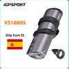 Image de Lampe avant intelligente pour vélo iGPSPORT VS1800S avec fonction de coupure automatique, 1800 lumens, pour VTT et vélo de route, réglage des faisceaux haut et bas