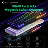 Image de MONSGEEK FUN60 PRO & MAX HE clavier mécanique commutateur magnétique 60% clavier de jeu sans fil déclencheur rapide 8K ARGB clavier personnalisé