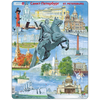 Image de Puzzle Cadre - Souvenirs de Saint-Petersburg, Russie 60 Pièces Larsen