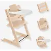 Image de Tripp Trapp pack chaise + plateau beige
